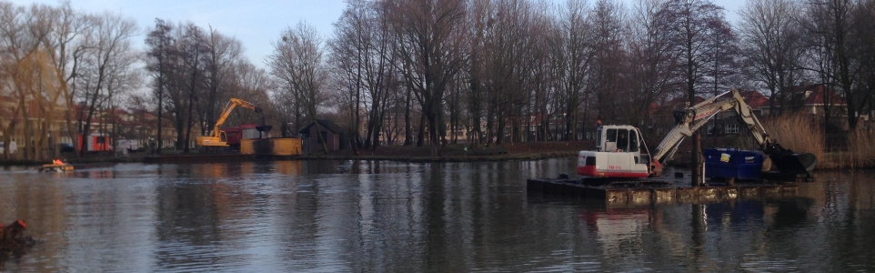 Reconstructie parkvijver Voerendaal