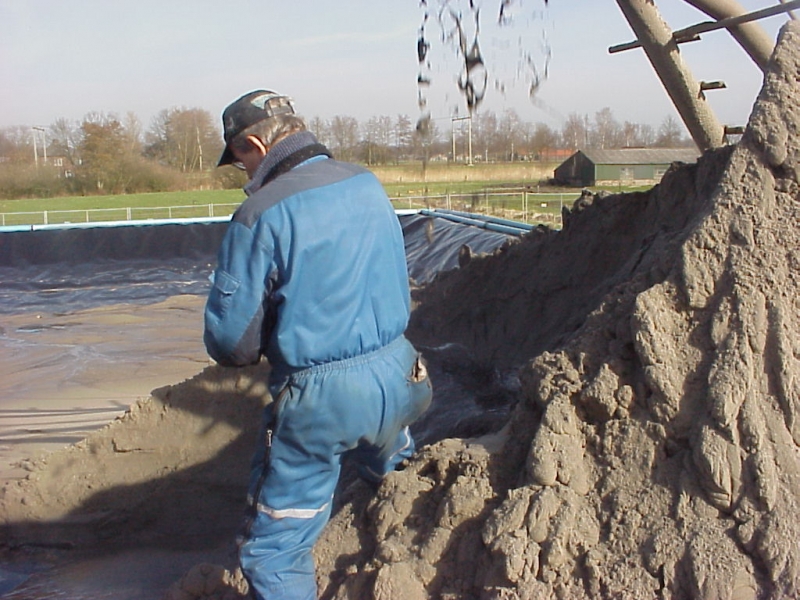 Groot onderhoud plas rwzi Boxtel